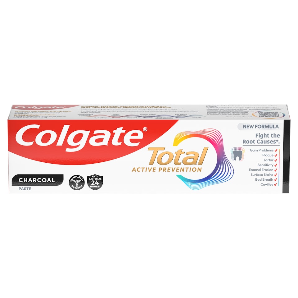 image 1 of Colgate Total Charcoal & Clean Toothpaste 75 ml