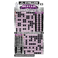 MEGA CASHWORD SCRATCHCARD