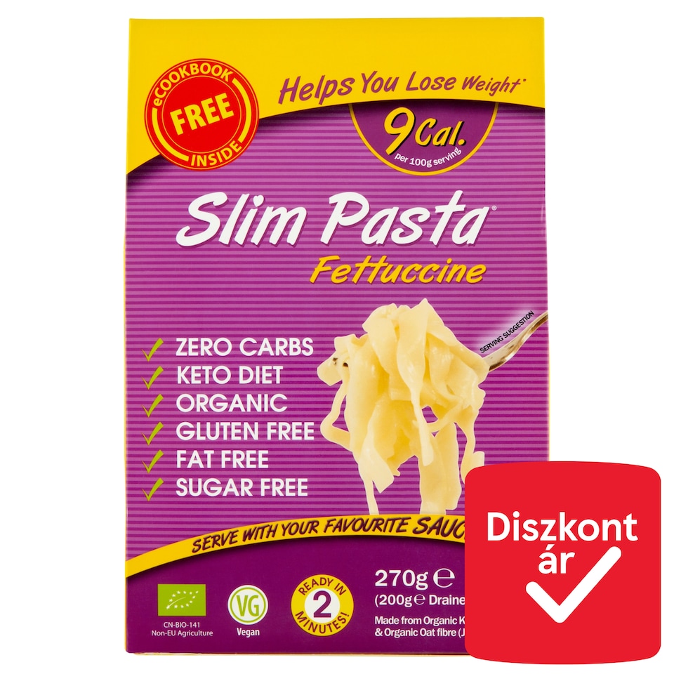 Slim Pasta Fettuccine szélesmetélt 270 g