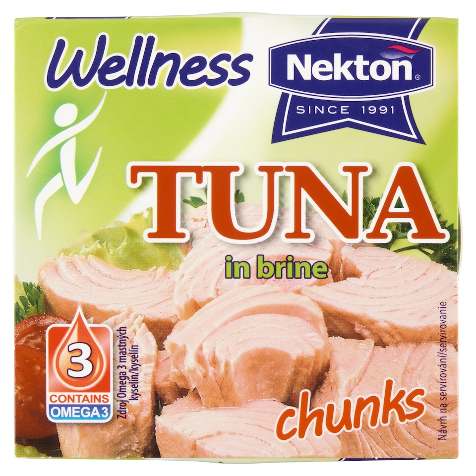 Nekton Wellness tuňák ve vlastní šťávě kousky 185g