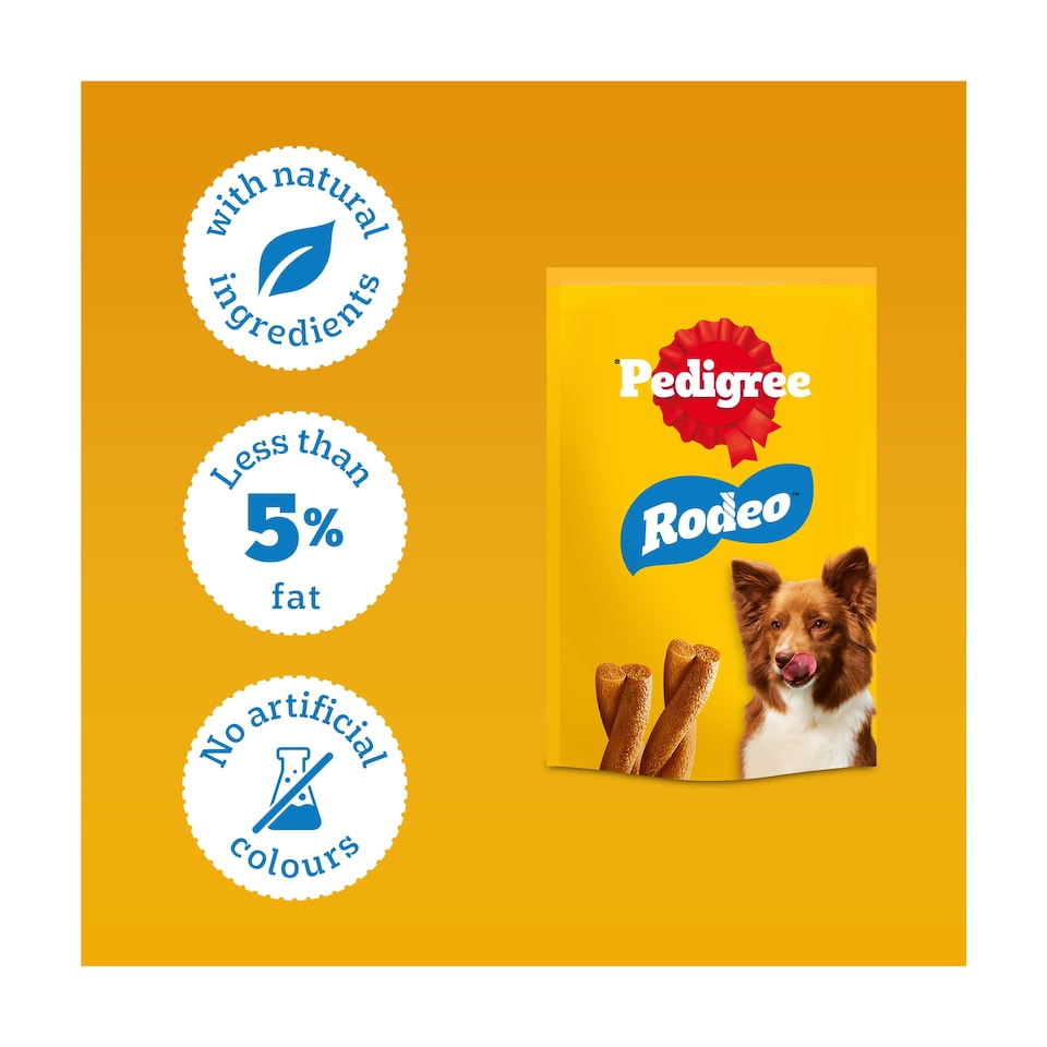 image 1 of Pedigree Rodeo Beef 4 Sticks 70G