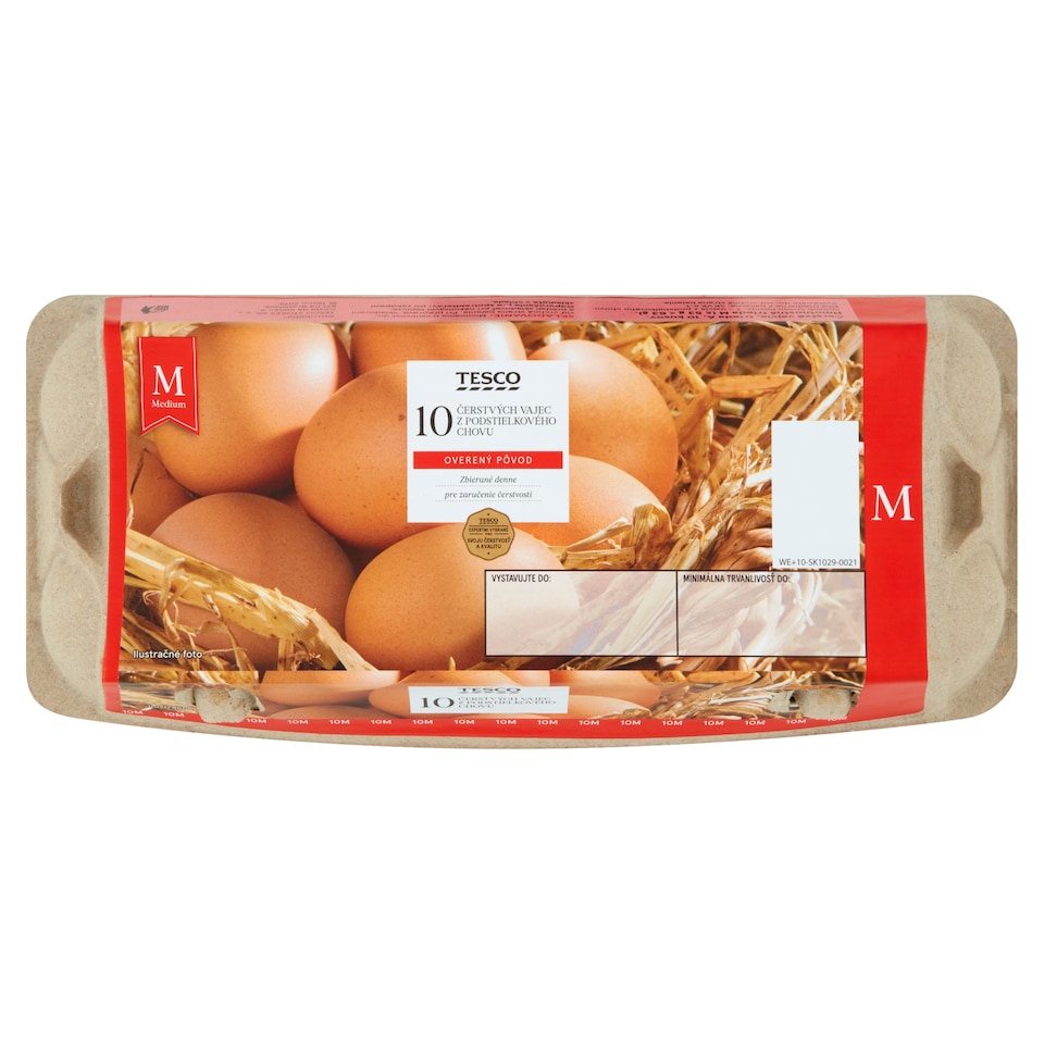 Tesco Fresh Eggs M 10 pcs