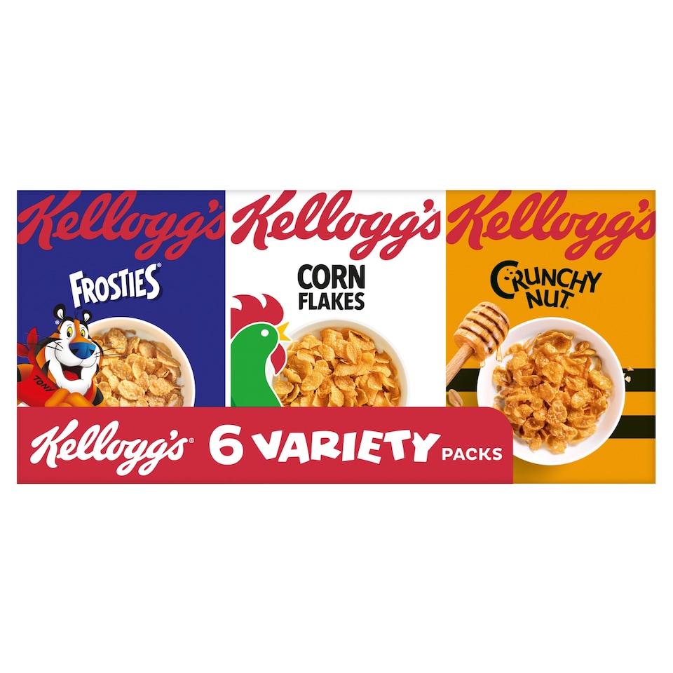 image 1 of Kellogg's Taste Variety Pack Breakfast Cereal 188g