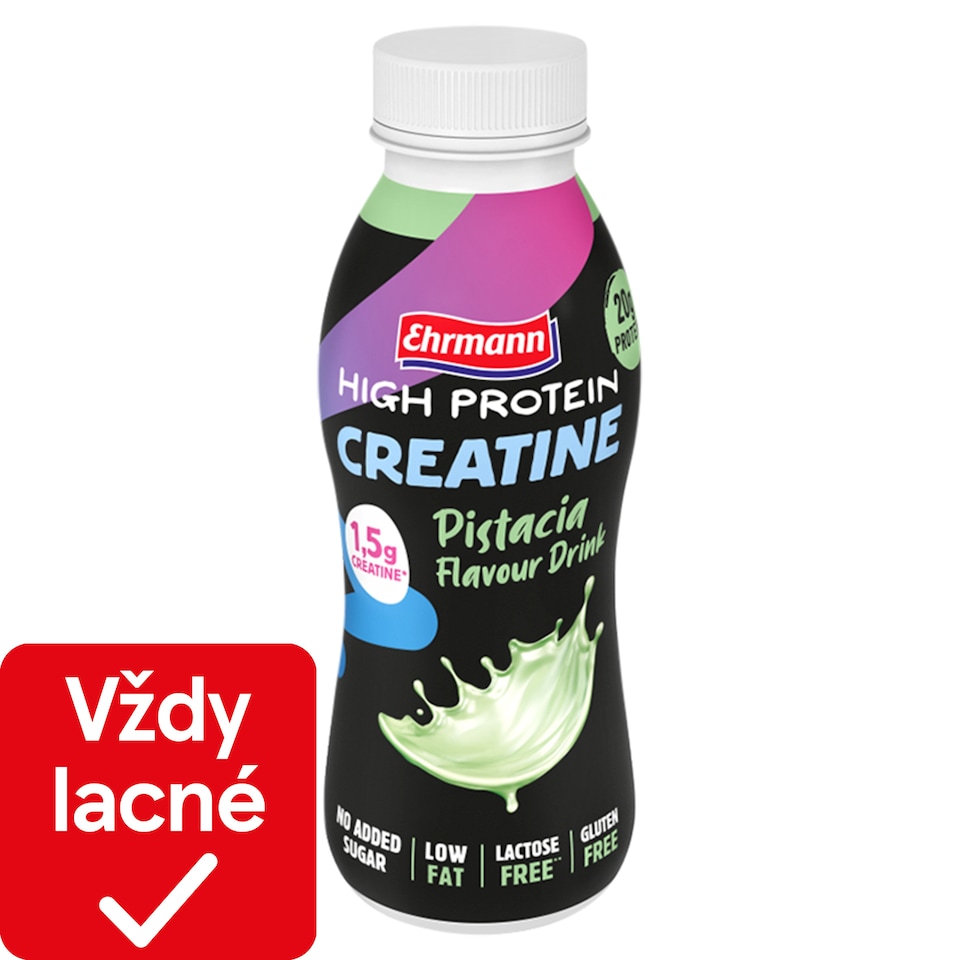 Ehrmann High Protein Creatine Pistacia Flavour Drink 330 ml
