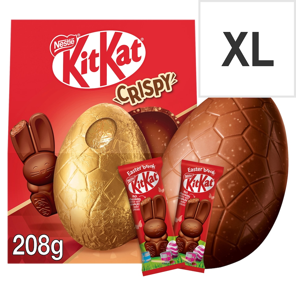 image 1 of Kit Kat Chunky Milk Chocolate Giant Easter Egg 208g