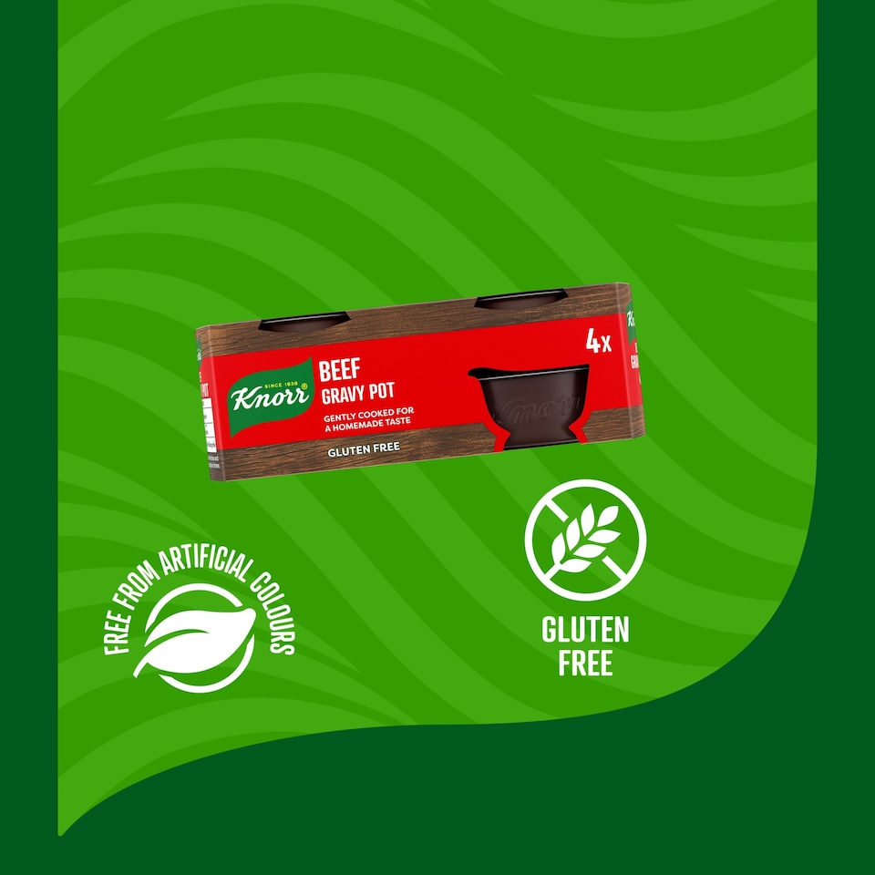 image 1 of Knorr Beef Gravy Pot 4 x 28g