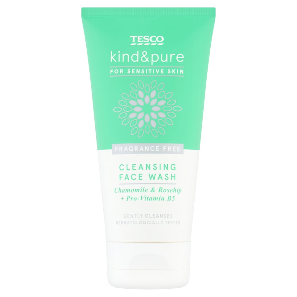 Tesco Kind And Pure Cleansing Face Wash 150Ml