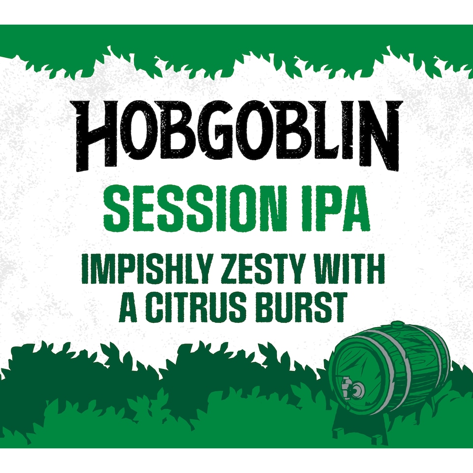 image 1 of Hobgoblin Session IPA Ale Beer 4 x 440ml