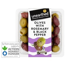 Unearthed Olives with Rosemary and Black Pepper 150g