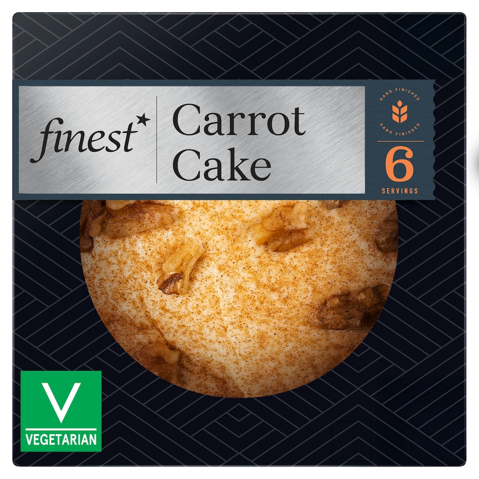Tesco Finest Carrot Cake 6 Servings