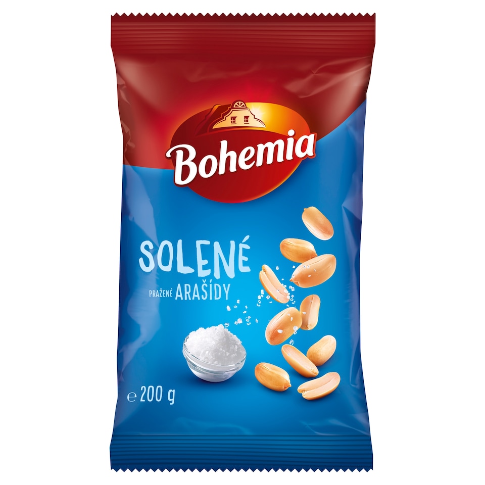 Bohemia Solené pražené arašídy 200g