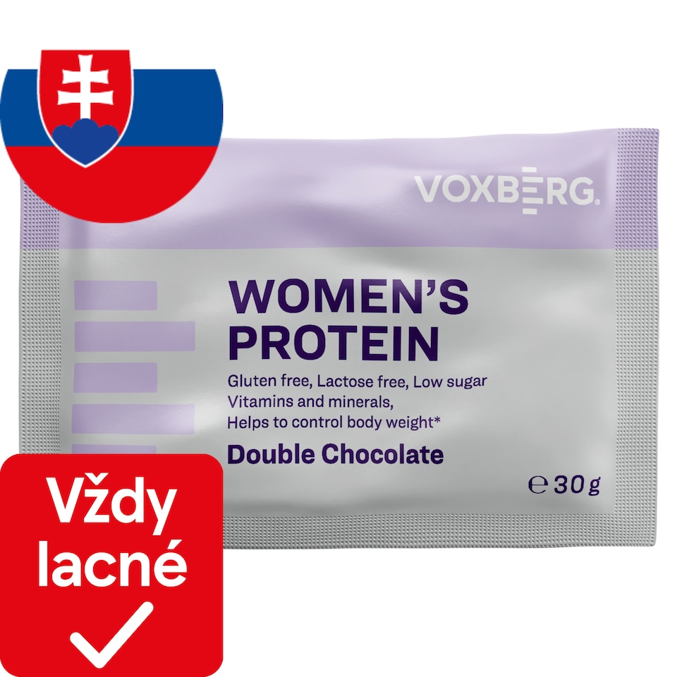 Voxberg Bielkovinový prášok na prípravu nápoja s príchuťou čokolády a bielej čokolády 30 g