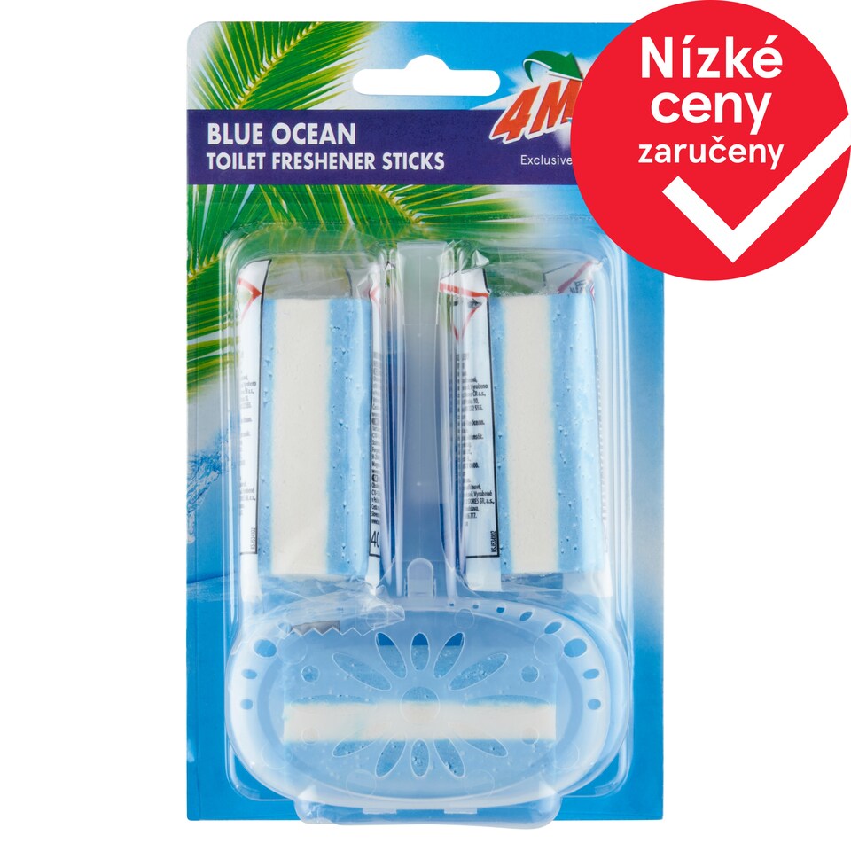 4MAX Blue Ocean WC blok 3 x 40g (120g)