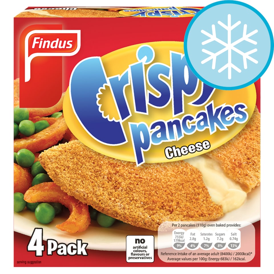 Findus 4 Cheese Crispy Pancakes 220G