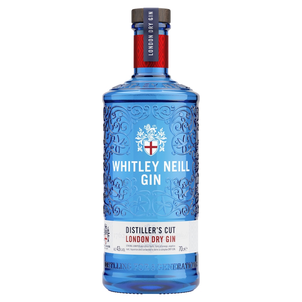 Whitley Neill Distiller's Cut Dry Gin 43% 700 ml