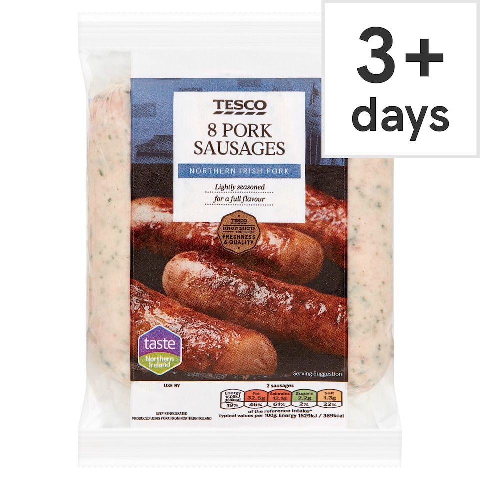 Butchers Choice & / Irish Pork Sausages 454G