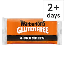 Warburtons Gluten Free Crumpets 4 Pack