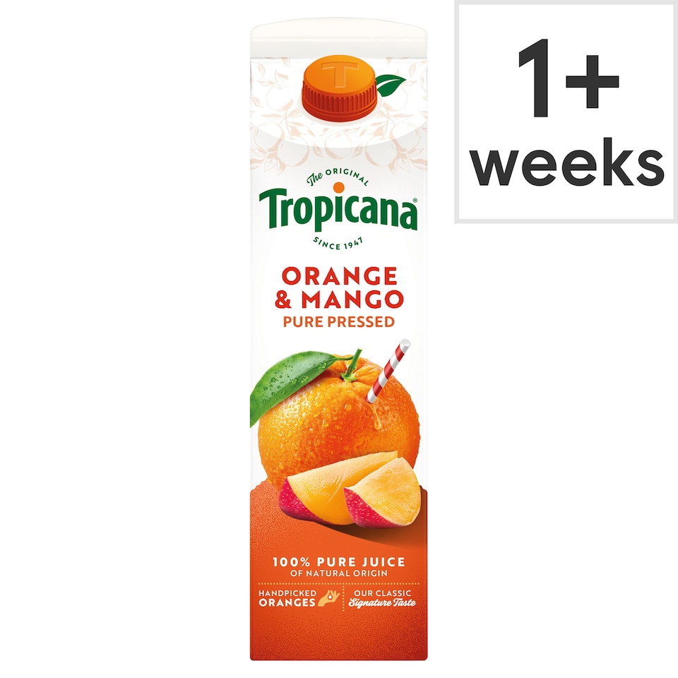 Tropicana Orange & Mango Juice 850Ml