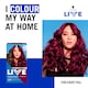 image 3 of Schwarzkopf LIVE Intense Colour L76 Ultra Violet Permanent Hair Dye