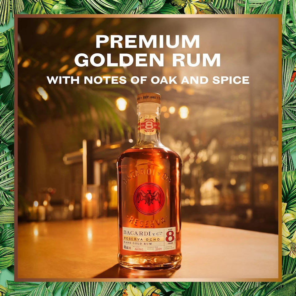 image 1 of Bacardi Reserva Ocho Rum 70Cl