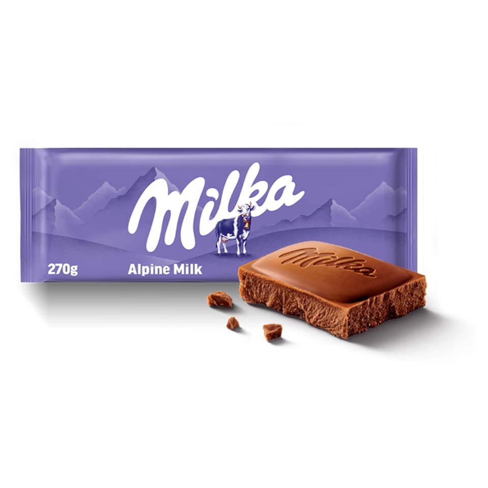 Milka Milk Chocolate Bar 270G