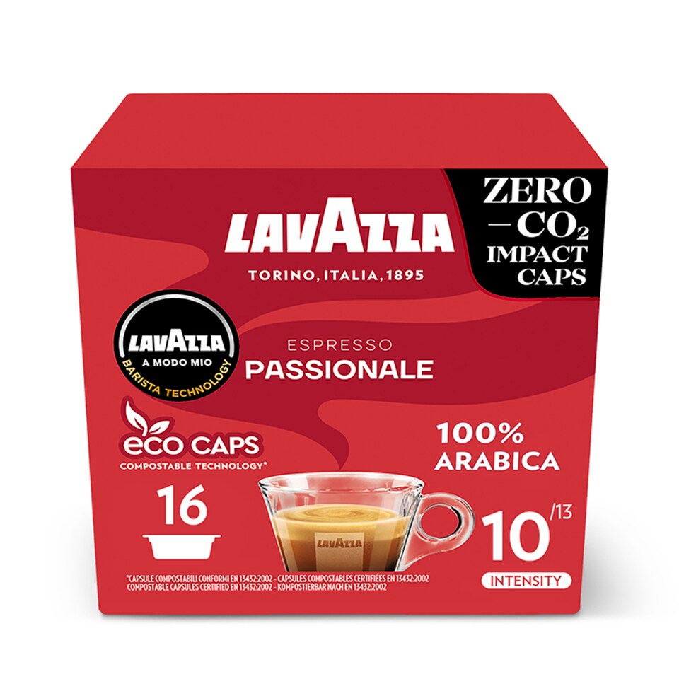 image 1 of Lavazza A Modo Mio Passionale Coffee 16 Capsules