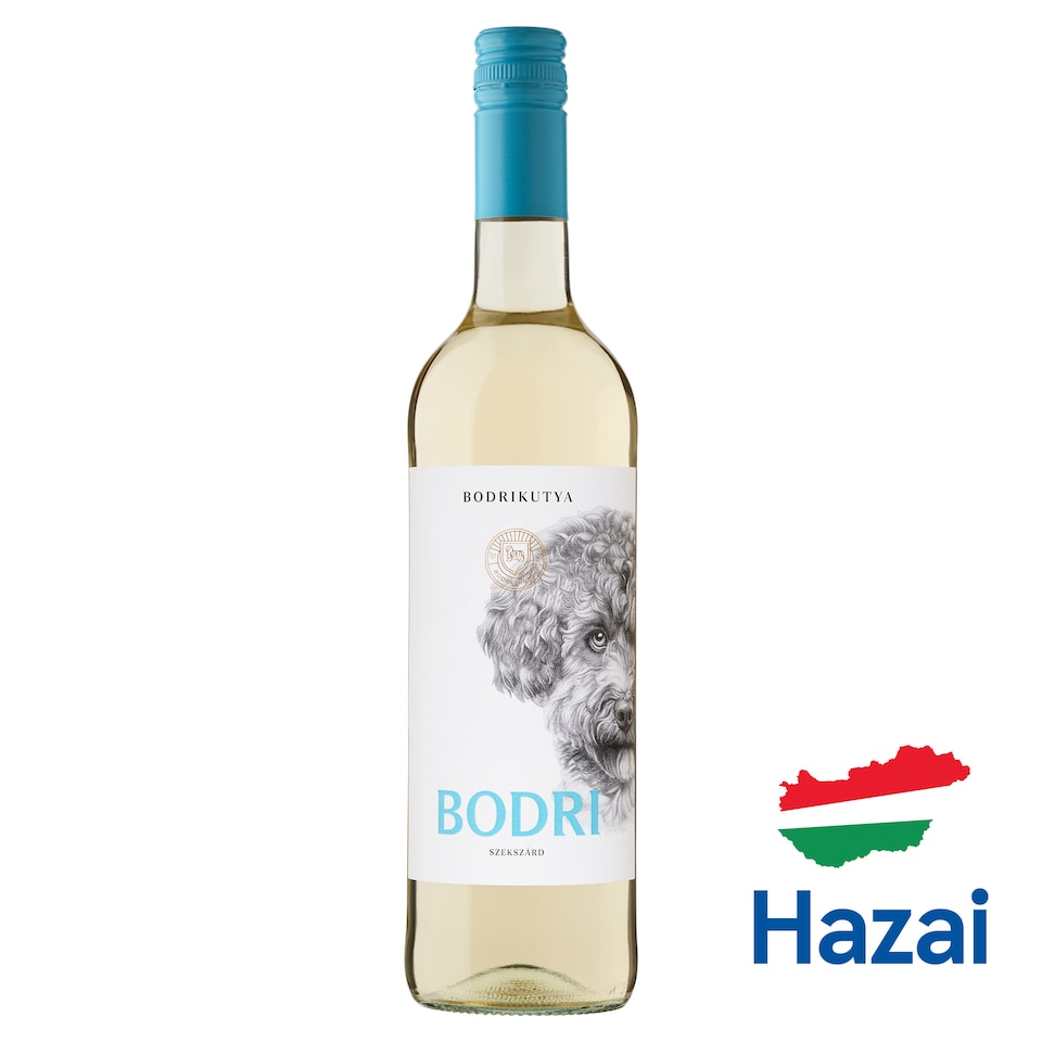 Bodri Bodrikutya Szekszárd Pannon Cuvée száraz fehérbor 12% 750 ml