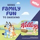 image 2 of Kellogg's Bluey Strawberry & White Chocolate Flavour 4x25g