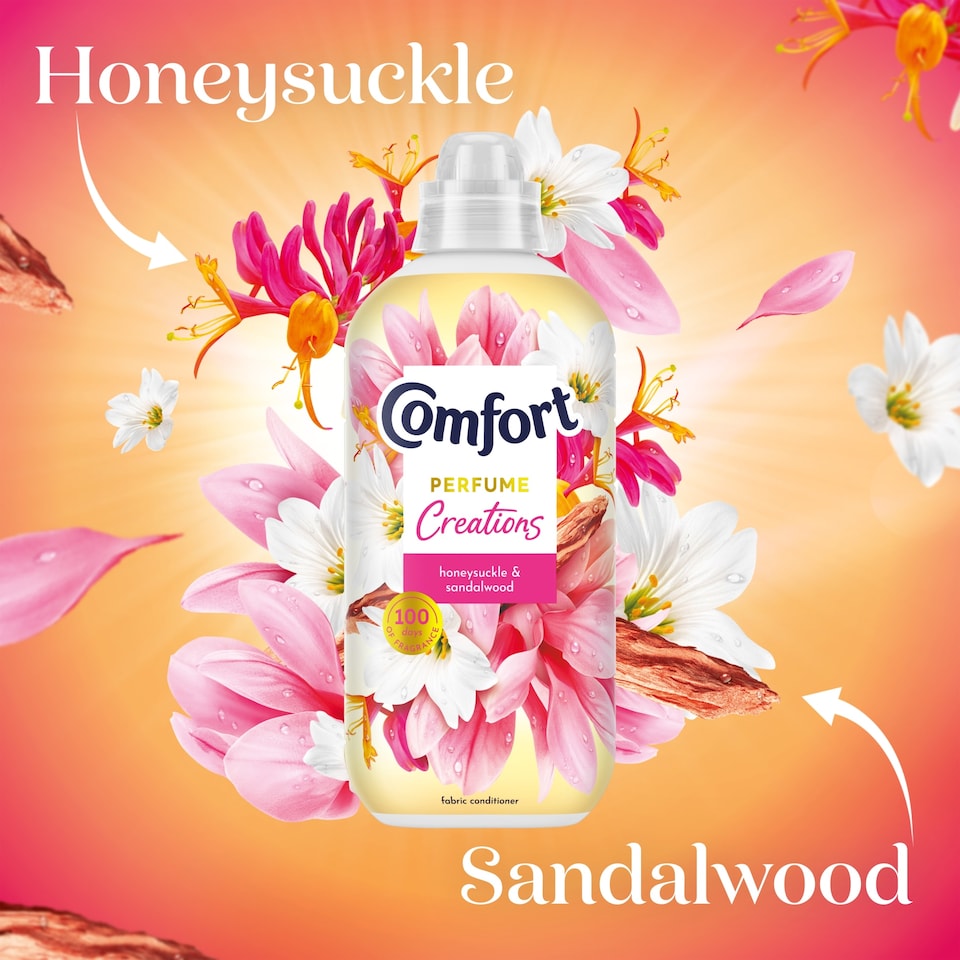 image 1 of Comfort Creations Honeysuckle Fabric Conditioner 48 Washes 1440ml