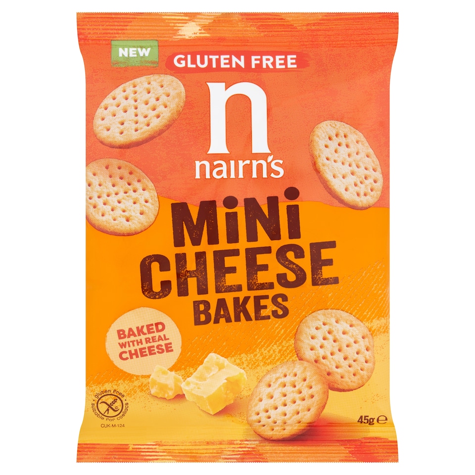 Nairn's Gluten Free Mini Cheese Snacks 45g