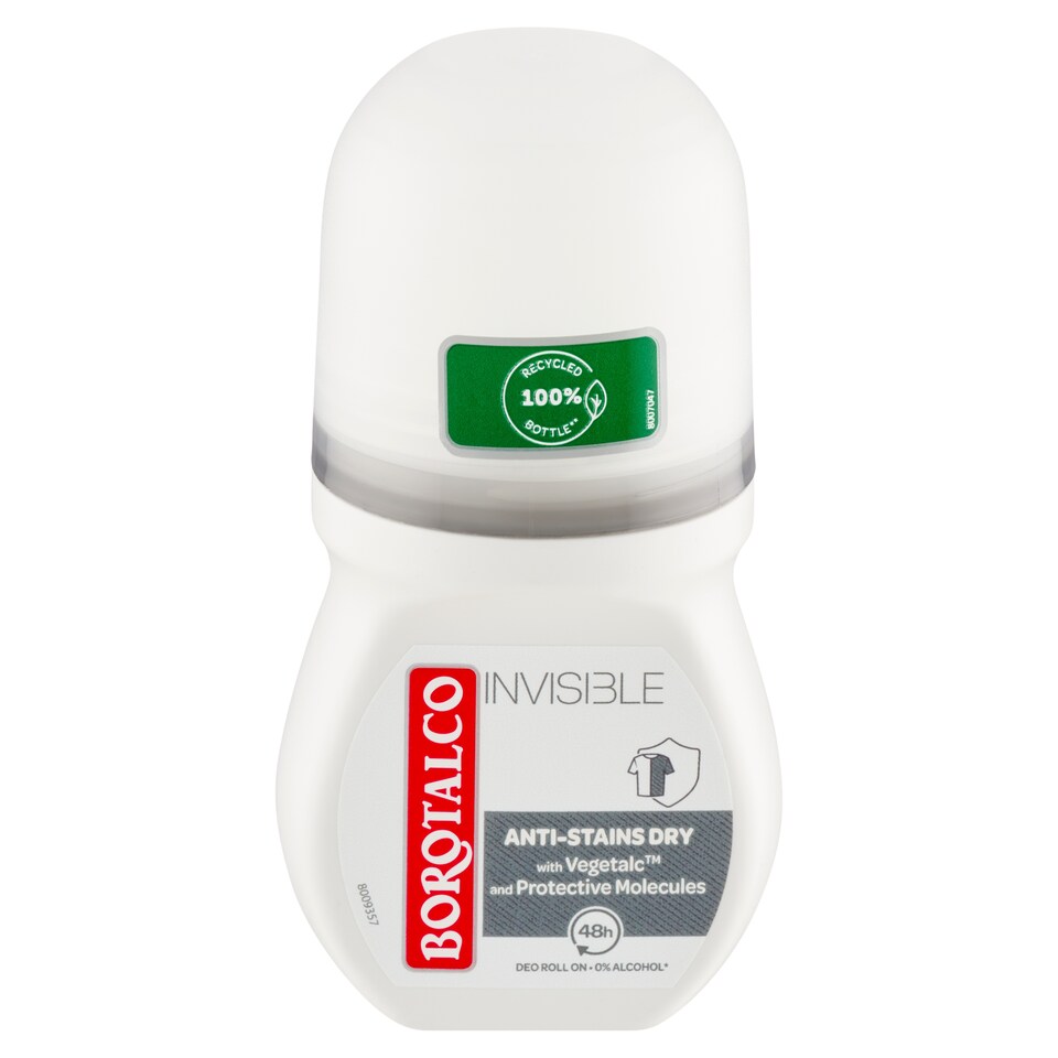obrázok 1 z Borotalco Invisible antitranspirant roll on 50 ml