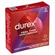 Obrázek 2 pro produkt Durex Feel Thin Extra Lubricated Regular Fit kondomy 3 ks