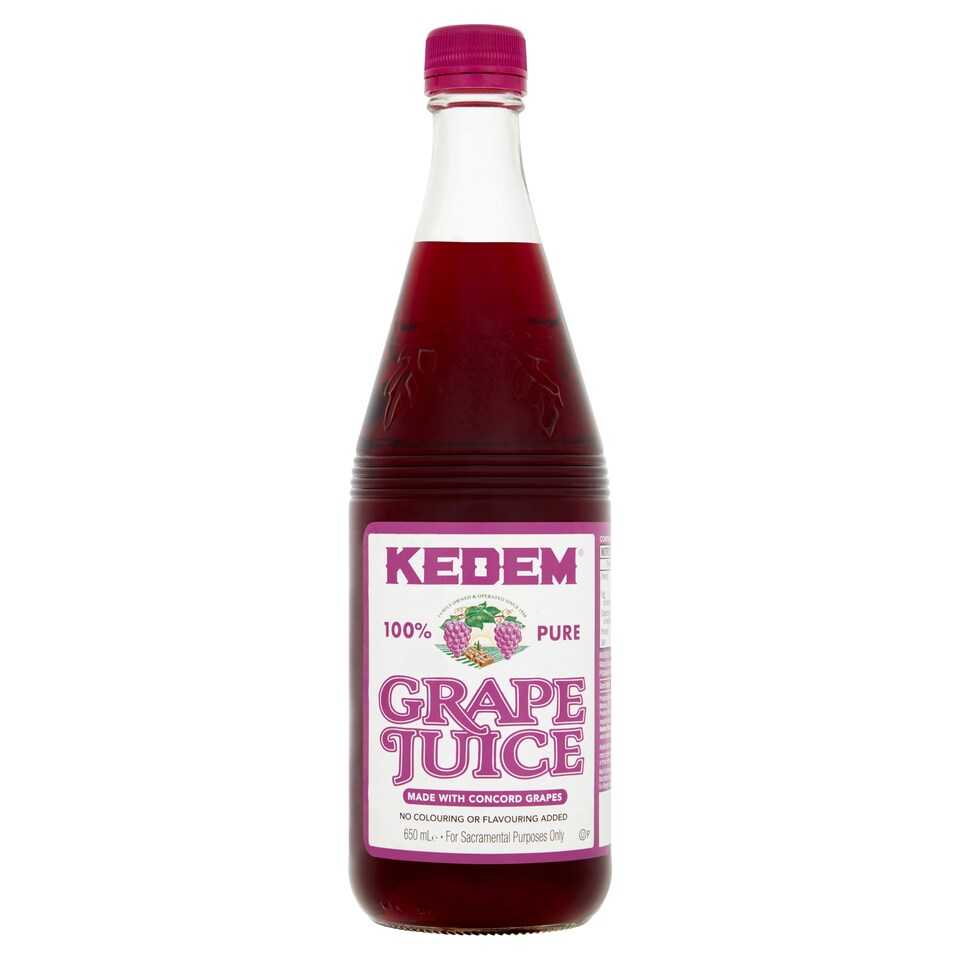 Kedem Pure Grape Juice - Concord 650ml