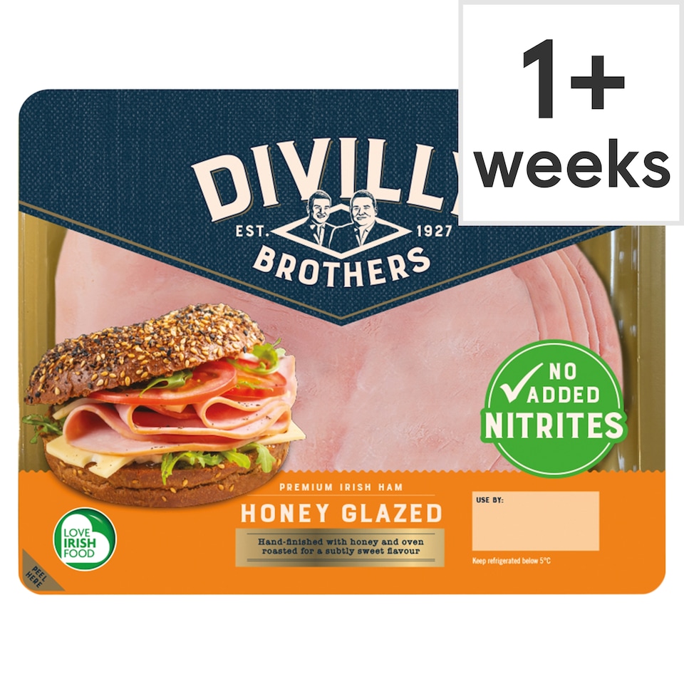 DIVILLY BROTHERS NO ADDED NITRITE HONEY GLAZED HAM 80G