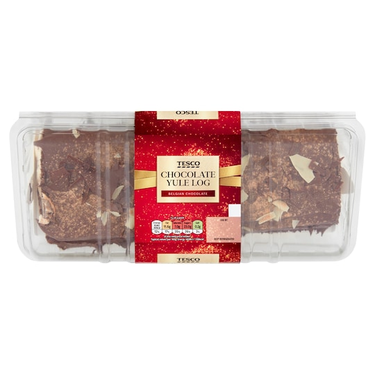 Tesco Chocolate Yule Log Tesco Groceries