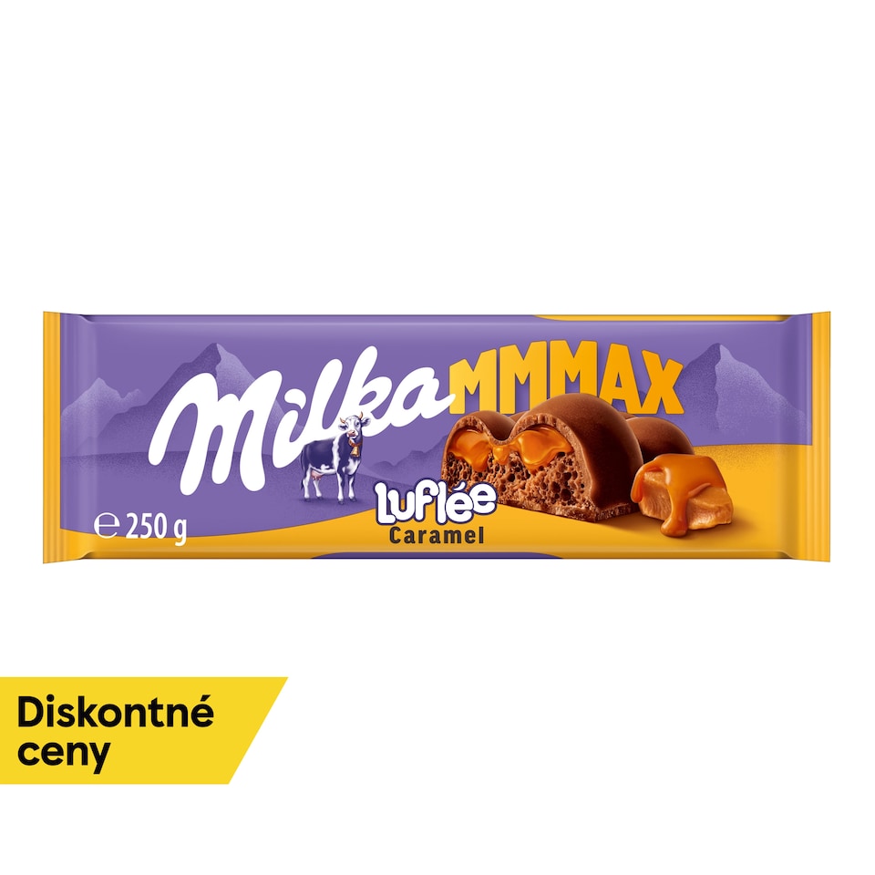 Milka Mmmax Luflée Caramel Milk Chocolate with Caramel 250 g