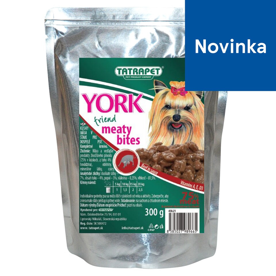 Tatrapet York Friend Meaty Bites Beef in Sauce 300 g
