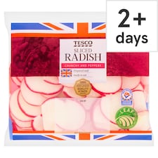 Tesco Sliced Radish 150g