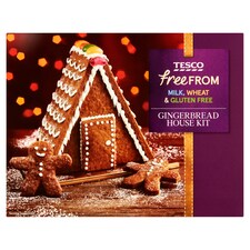 Tesco Free From Gingerbread House Kit 420g