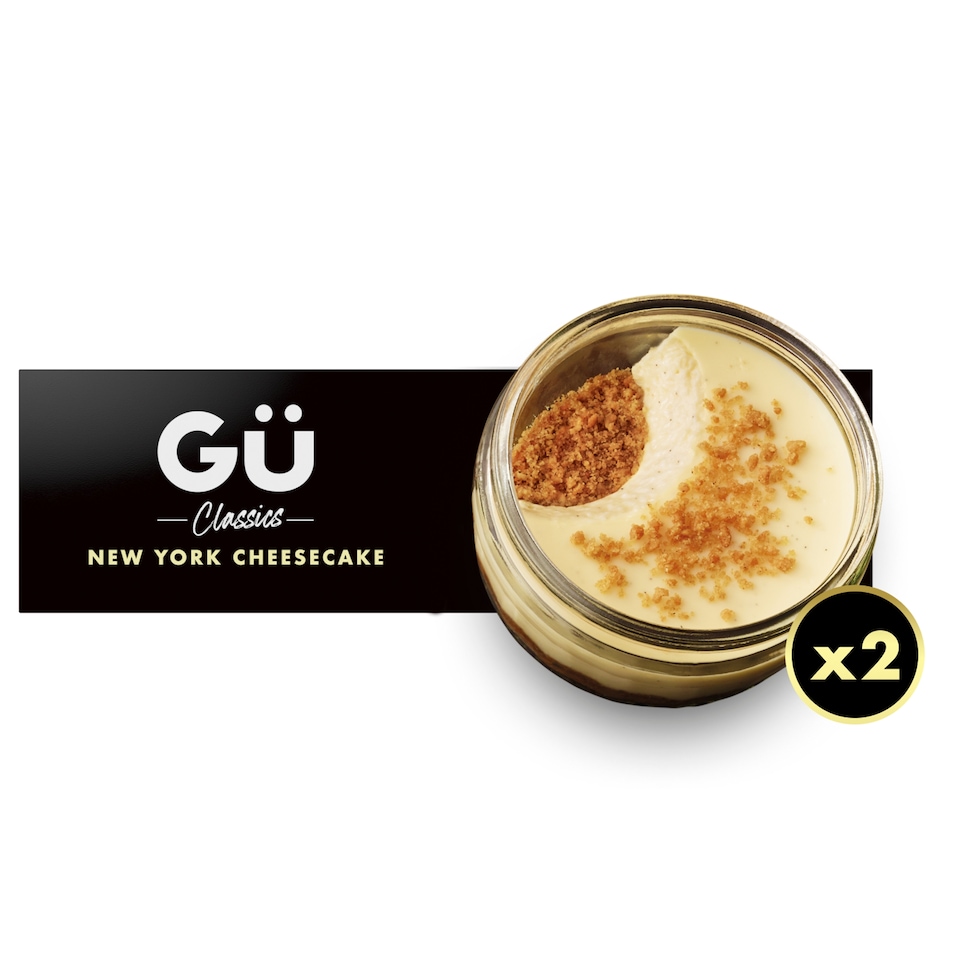 image 1 of Gu New York Cheesecakes 2X80g