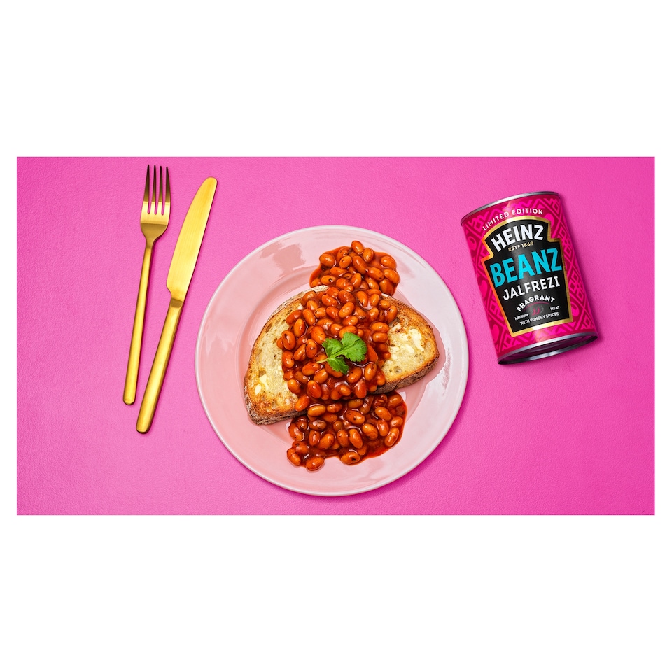 image 1 of Heinz Baked Beans Jalfrezi Beanz 390G