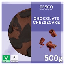Tesco Chocolate Cheesecake 500g