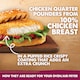 image 2 of Birds Eye 2 Chicken Quarter Pounders 227G