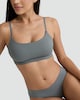 image 1 of F&F 3-Pack Contour Seamfree Ribbed Crop Tops in Multi