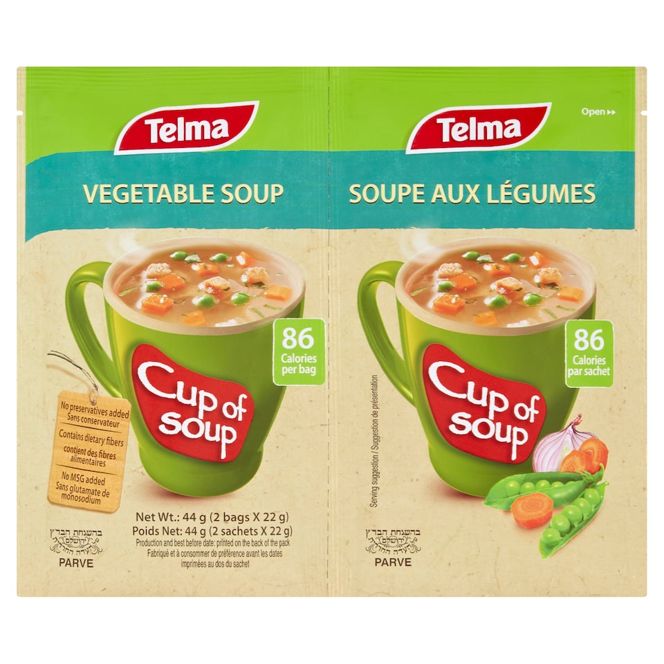 Telma Vegetable Cup Of Soup 44G
