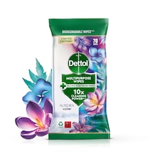 Dettol Multipurpose Wipes - Aurora Glow 70 Pack