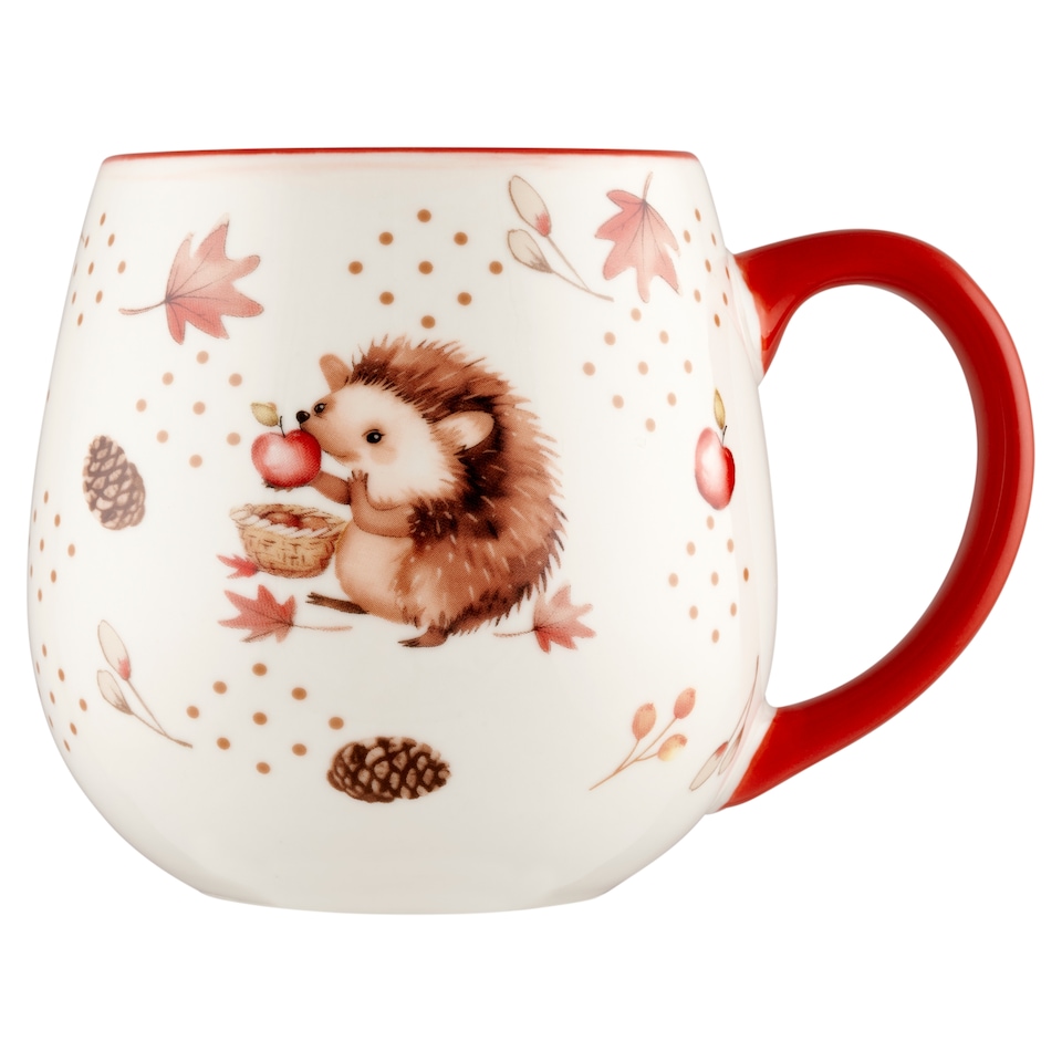 F&F Home Hedgehog Red Mug