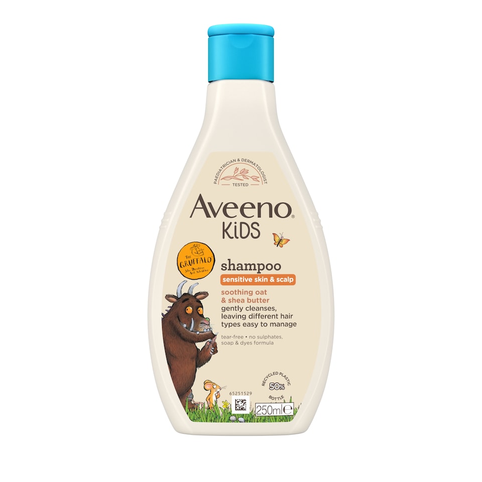 image 1 of Aveeno Kids Shampoo with Soothing Oat & Shea Butter 250ml