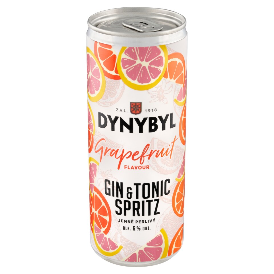image 1 of Dynybyl Gin & Tonic Spritz Grapefruit Flavour 250ml