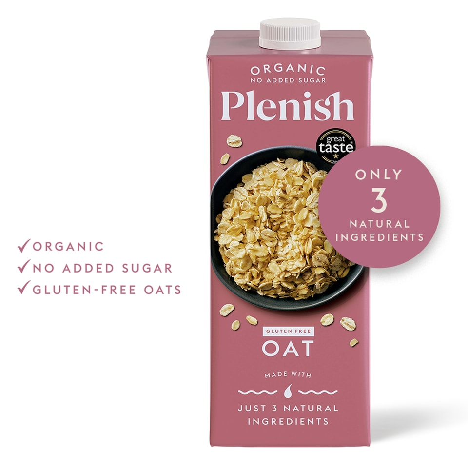 image 1 of Plenish Organic Oat Chilled Dairy Free Drink 1L
